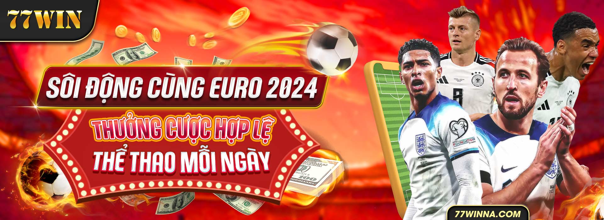 Sôi đông cùng euro 2024 thưởng cược hợp lệ thể thao mỗi ngày